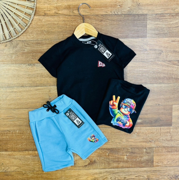 Conjunto Algodão New Era Roblox - Imagem 2