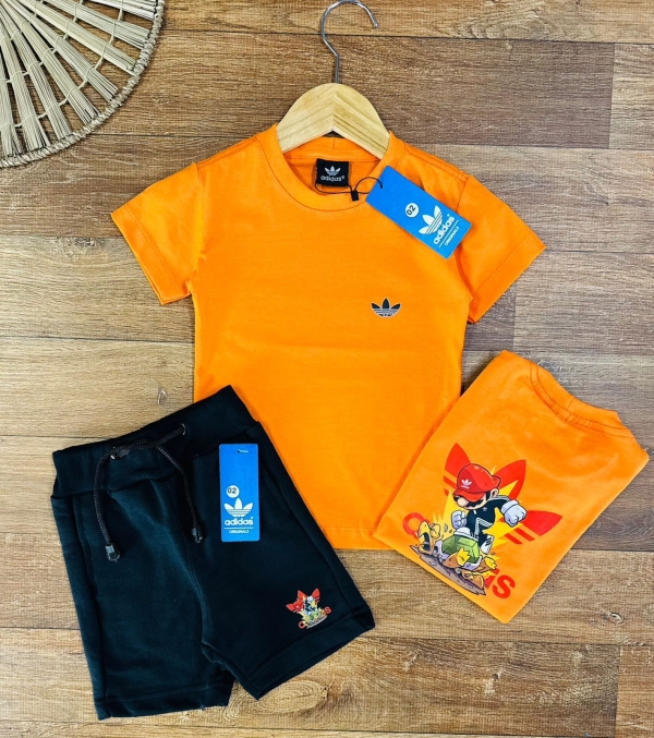 Conjunto Algodão Adidas Super Mario - Imagem 2