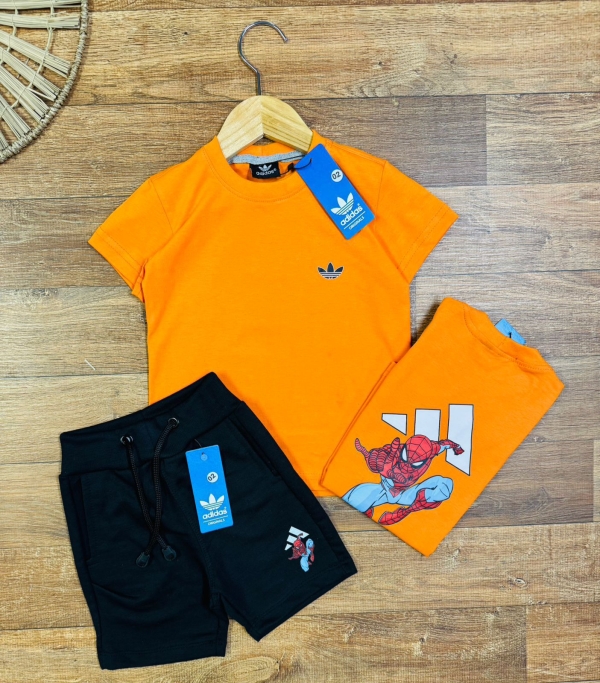 Conjunto Algodão Adidas Homem Aranha - Imagem 3