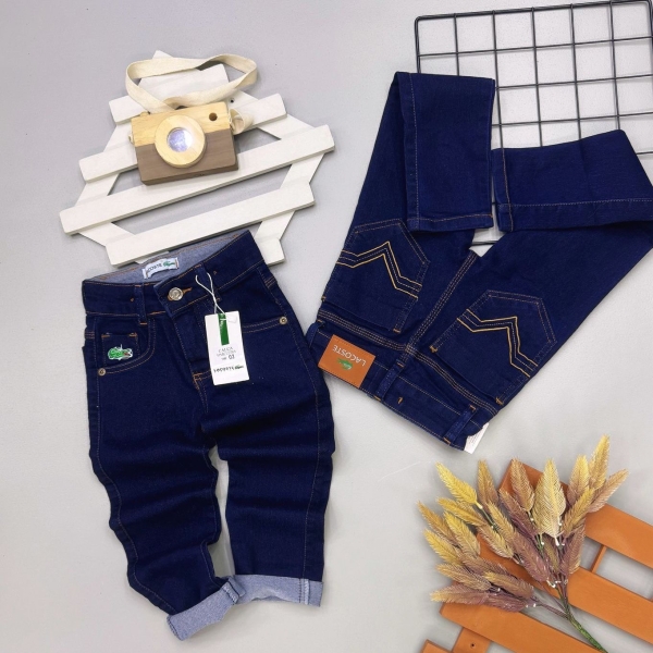 Calça Jeans Escura Lacoste