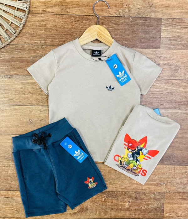 Conjunto Algodão Adidas Super Mario - Imagem 5