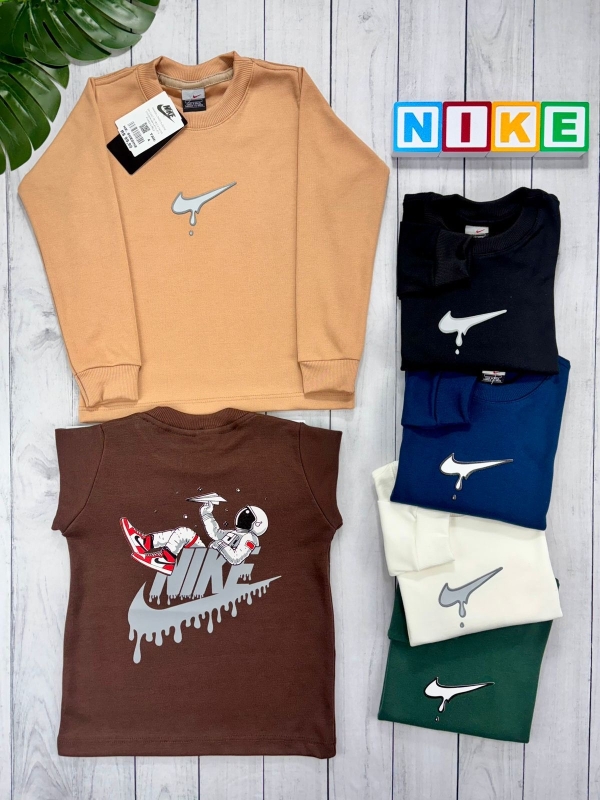 Camisetas Suedine Manga Longa Nike Astronauta
