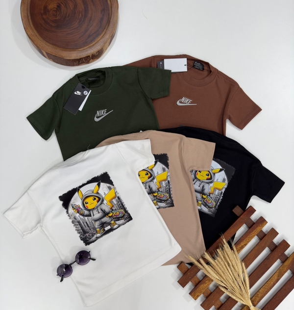 Camiseta Oversized Pokemon
