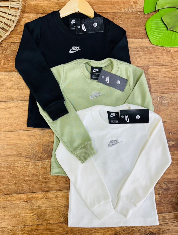 Camisetas Suedine Manga Longa Nike Bas