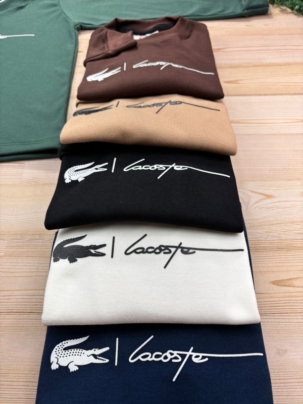 Camisetas Suedine Manga Longa Lacoste - Imagem 2