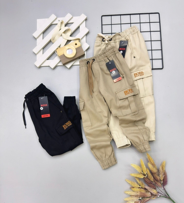 Calça Cargo Brim BOSS