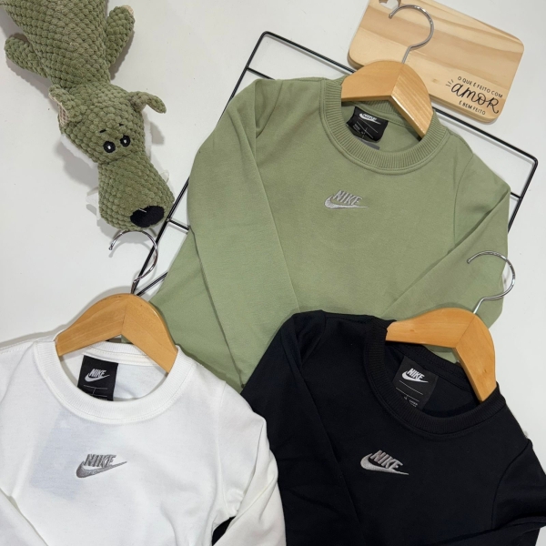 Camisetas Suedine Manga Longa Nike Bas - Imagem 4