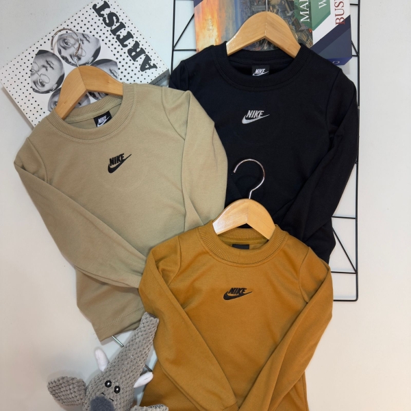 Camisetas Suedine Manga Longa Nike Bas - Imagem 5