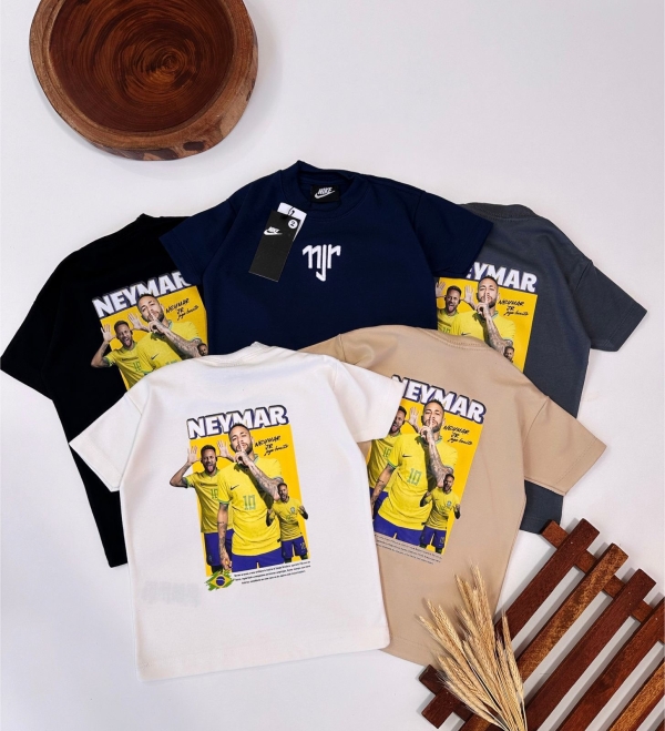 Camiseta Oversized Neymar Seleção