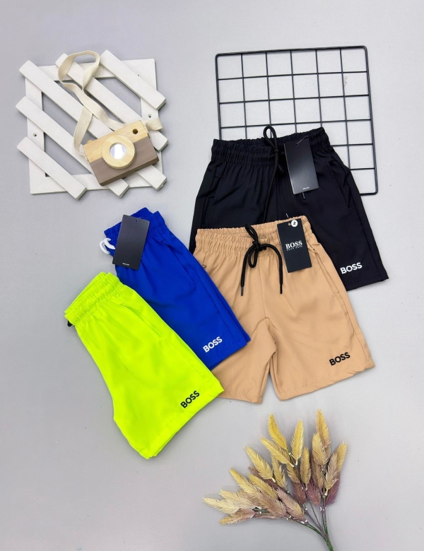 Bermudas Tactel BOSS Bordada